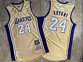Lakers 24 Kobe Bryant Gold Hall of Fame Memorial Edition Embroidered Jersey,baseball caps,new era cap wholesale,wholesale hats